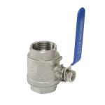 DN8 Female Threaded Manual Control Ball Valve for Stainless Steel 301/304/316