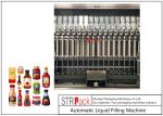 PLC Control Automatic Liquid Filling Machine 220V / 50Hz