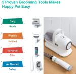Electric Pet Grooming Kit for Dogs and Cats Vacuum Attachment Included 2.5kg