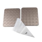 Elite Non Stick Silicone Baking Molds For Hassle Free Tiramisu And Cheesecake