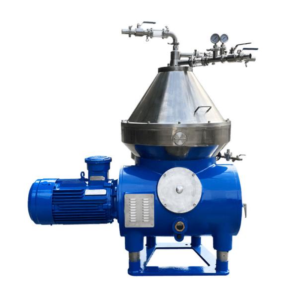 Liquid liquid separation by disc bowl centrifuge disc bowl centrifugation