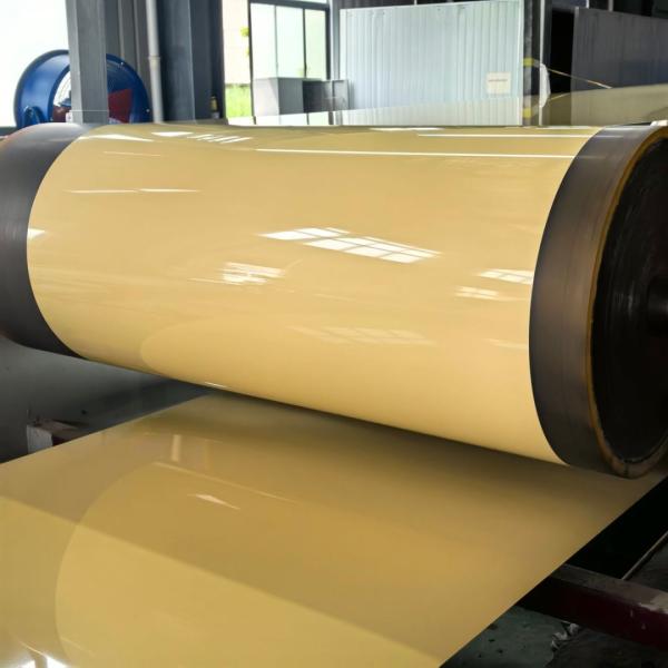 Gauge 0.68mm thickness polyester color coated aluminum sheets for production