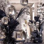 PVC Sphere Inflatable Mirror Ball Floating Silver Holiday Nightclub
