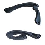 Sendeline Easy Installation Black Plastic Office Chair Armrest Replacement For