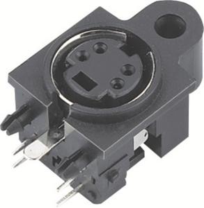Wholesale Mini Din Connector 8pin female Socket S terminal from china suppliers