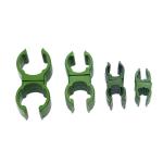 Adjustable 8mm Garden Stake Pole Mounting Brackets Joiner