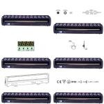 Moving Head Beam Laser Stage Lights 4-In-1 RGBW LED Beam Bar 12 30W For Event