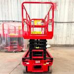 Lowest Height 1700mm Mobile Self-Propelled Scissors Lift Platform for Glass