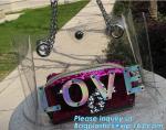Summer Beach Bag Vinyl PVC Transparent Small Tote Handbags Shopping Shoulder