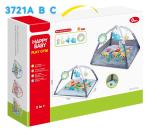 Baby Play Gym Mat with Ball Pit Activity Gym Center Tummy Time Mat Thickened Mat