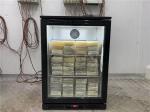 100L Hotel Back Bar Counter Drinks Display Refrigerator Beer Fridge
