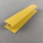 Vinyl Pvc Connetive Moulding White Black Grey Slatwall Panel Decorative