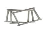 Light Weight Textile Aluminum Screen Printing Frames 20x24 SGS FDA Listed
