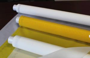 Wholesale Small Printing Force Silk Screen Mesh Fabric , Polyester Bolting Cloth 100T-40 from china suppliers