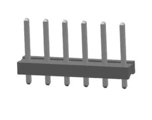 China 5.08mm Pitch Single Row Pin Header SPOX Crimp Terminal Housing 5197 Crimp Connector on sale