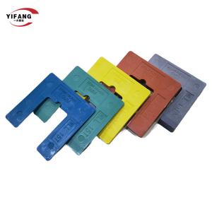 Wholesale 90x90mm Stump Waterproofing Plastic Packers Window and Horseshoe Packers with Shim for Window and Stump Packing from china suppliers