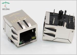 China 8P8C RJ45 Female Jack With 100M / 1000M Base -T Magnetics For LAN Adapter / Switches on sale