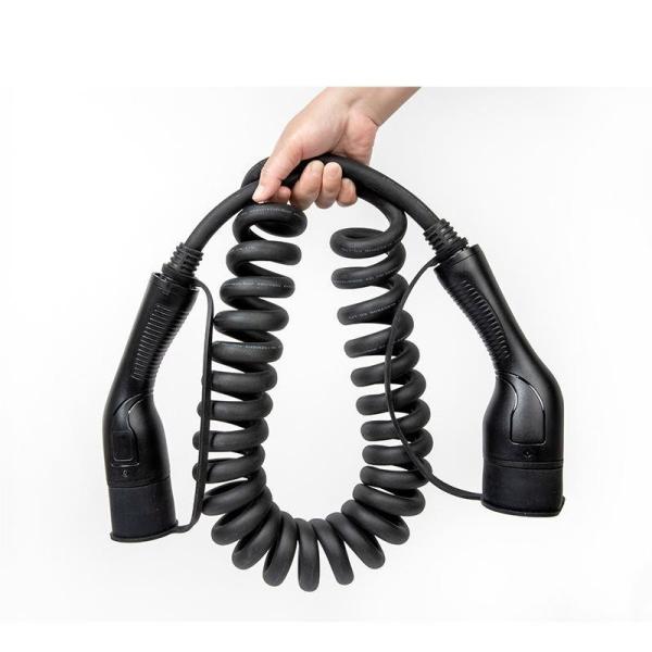 11KW Type2 To Type2 AC EV Charger Cable EV Charging Station Plug Lead 16A 3Phase
