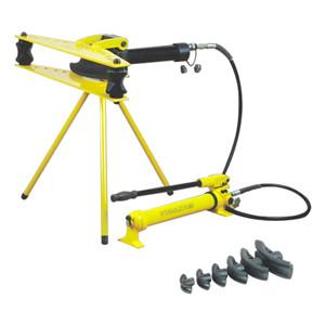 Jeteco Tools brand hydraulic hand pump operated hydraulic pipe bender FWG-2 for