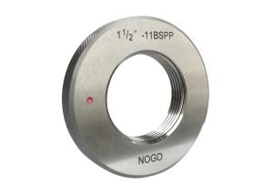 Wholesale 1 1/2''-11 BSPP Pipe Thread Ring Gauge NOGO Type Precision Measuring Instrument from china suppliers