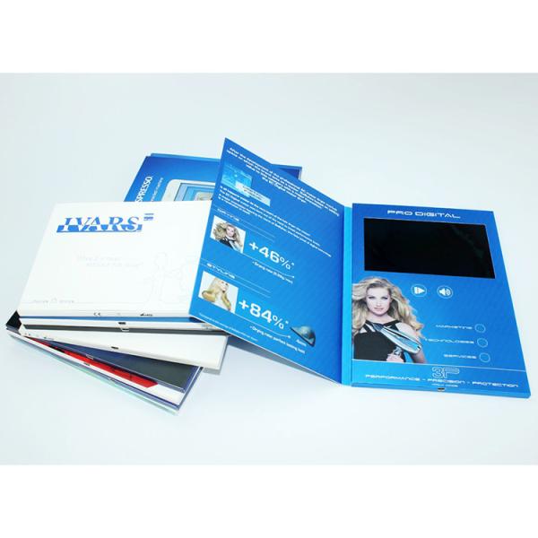 VIF 2018 Promotion Gift Video Greeting Book Card Customimed LCD Video Brochure 7