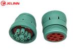 Green Type 2 Deutsch 9 Pin J1939 Female Connector with 9 PCS of Terminals