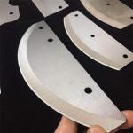 226x74x3mm Fixed Knife Cutter Blade For Vegetable And Meat Cutting