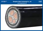 0.6/1KV Low Smoke Zero Halogen Cables / Four Cores Armoured Power Cables With