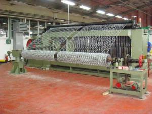 Wholesale Safe Automatic Gabion Mesh Machine / Production Line For Hole size 80 * 100mm from china suppliers
