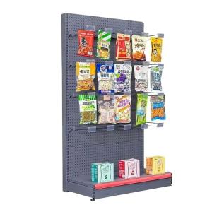 Wholesale Factory customized color size metal heavy duty shelves wall shelves for cosmetics display gondola from china suppliers