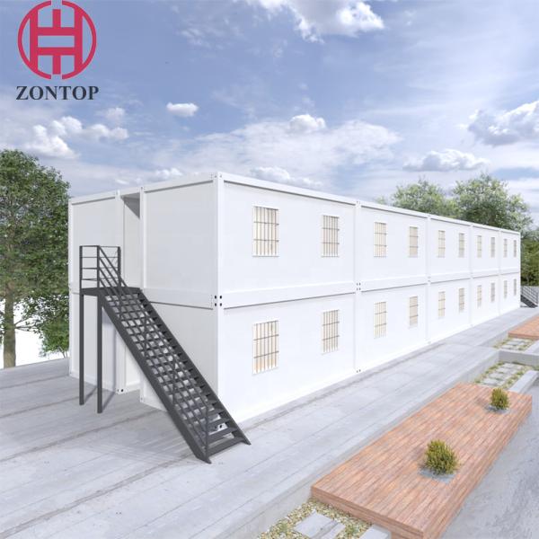 Zontop China 4 Bedrooms Luxury Prefabricated Modern Quick Concrete 20ft