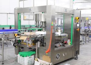 Wholesale Roll Fed Hot Melt Glue OPP BOPP Labeling Machine For Water Bottle Carbonated Drink Bottle from china suppliers