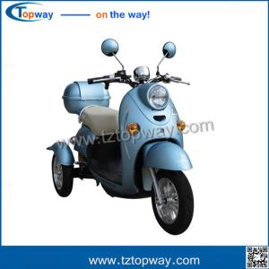 Wholesale 48v 500W 2017 New design model 3 Wheel fully adult electric cargo tricycle from china suppliers