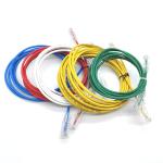 Waterproof Cat6A UTP 4PR RJ45 Connector 28AWG Patch Cord Cable with PVC Jacket