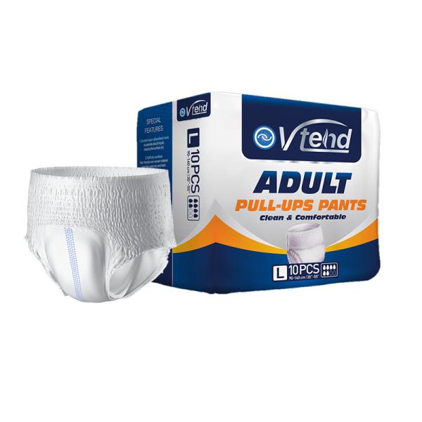 Adjustable Incontinence Disposable Adult Pants Diaper Briefs for Customer's