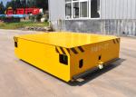 Self Driven Outdoor Trackless Transfer Trolley Q235 Material Handling