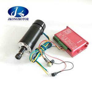 China Brushless Dc Fan Motor Engraving Machine Air Cooled Spindle Motor Parts With Speed Controller Mount Bracket on sale