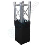 Truss Cover/ Sock Led Light Black Fabric Cover with Customized Design