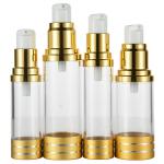 25/32mm Diameter 15ml 20ml 30ml 40ml 50ml Round Airless Bottle for Cosmetic