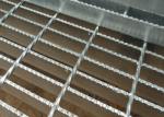 Standard Serrated Steel Grating , Expanded Metal Grating Raw Material