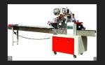 Noodle Flow Pack Wrapping Machine , Frequency Control Pillow Type Packing