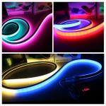 Programmable pixel LED Neon Lights RGB LED Landscape Lamps strip square 17x17mm