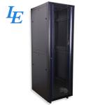 SPCC 19" Rack Enclosure Server Cabinet , Floor Mount Network Rack Customized