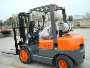 Wholesale 500mm Load Center Gasoline LPG Forklift With Operator Type Driver Seat from china suppliers