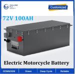 CLF OEM LiFePO4 Electric Motorcycle Lithium Battery Pack 72V 100ah Fast Charge