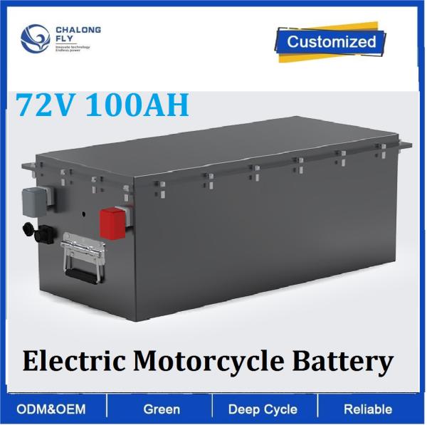 CLF OEM LiFePO4 Electric Motorcycle Lithium Battery Pack 72V 100ah Fast Charge