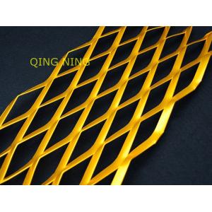 Wholesale Golden expanded metal mesh for wall cladding mesh from china suppliers