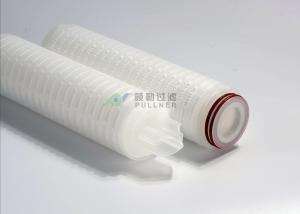 Wholesale 2.7&quot; 0.1-20um 40 Inches Absolute Rating Pp Pleated Sediment Filter from china suppliers