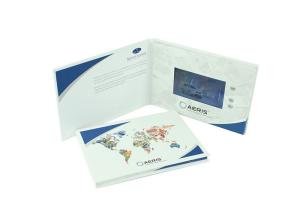 Wholesale Memory Custom Invitation Lcd Video Greeting Card A5 Art Paper Printing For Gifts from china suppliers