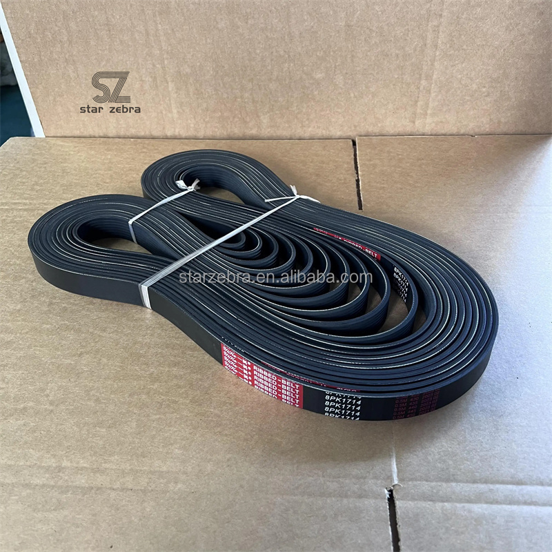 R320-5 R220 R215-7 R225-7 Excavator Engine Fan V-Belt with Guarantee